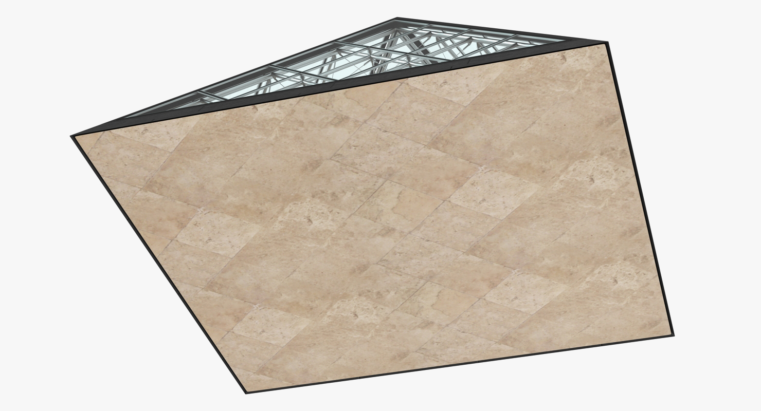 Small Glass Pyramid 3D model