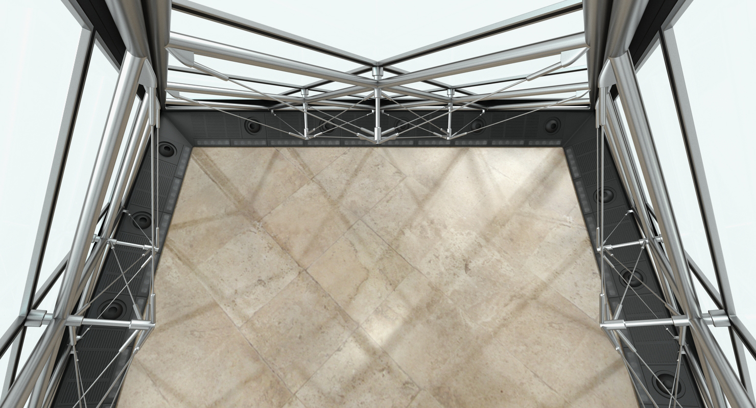 Small Glass Pyramid 3D model