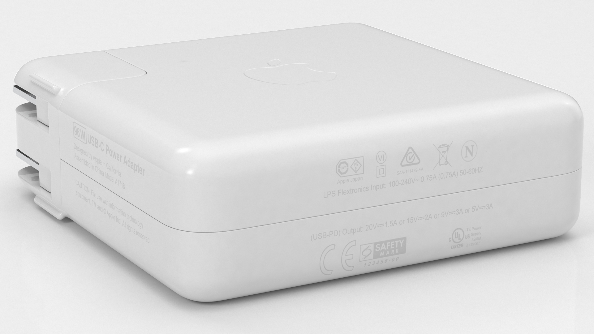 Apple 96W Usb Type C Power Adapter 3D model