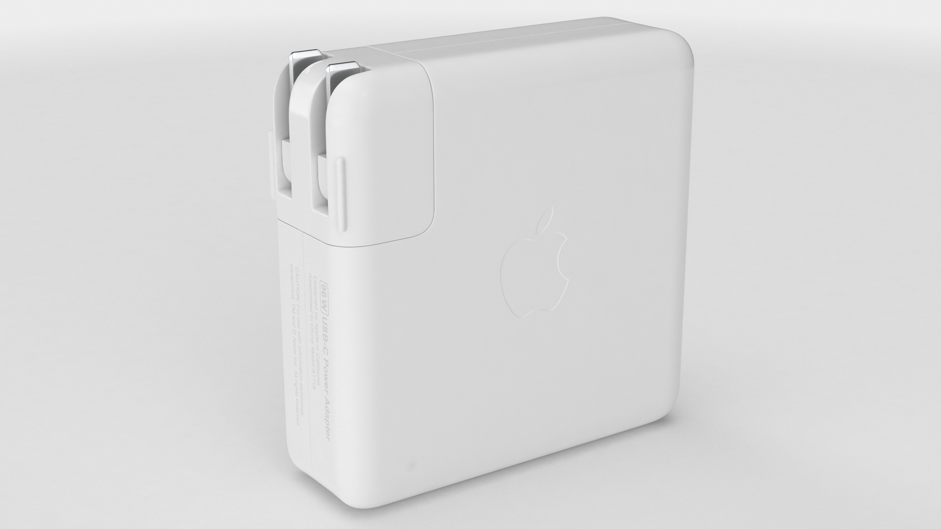 Apple 96W Usb Type C Power Adapter 3D model