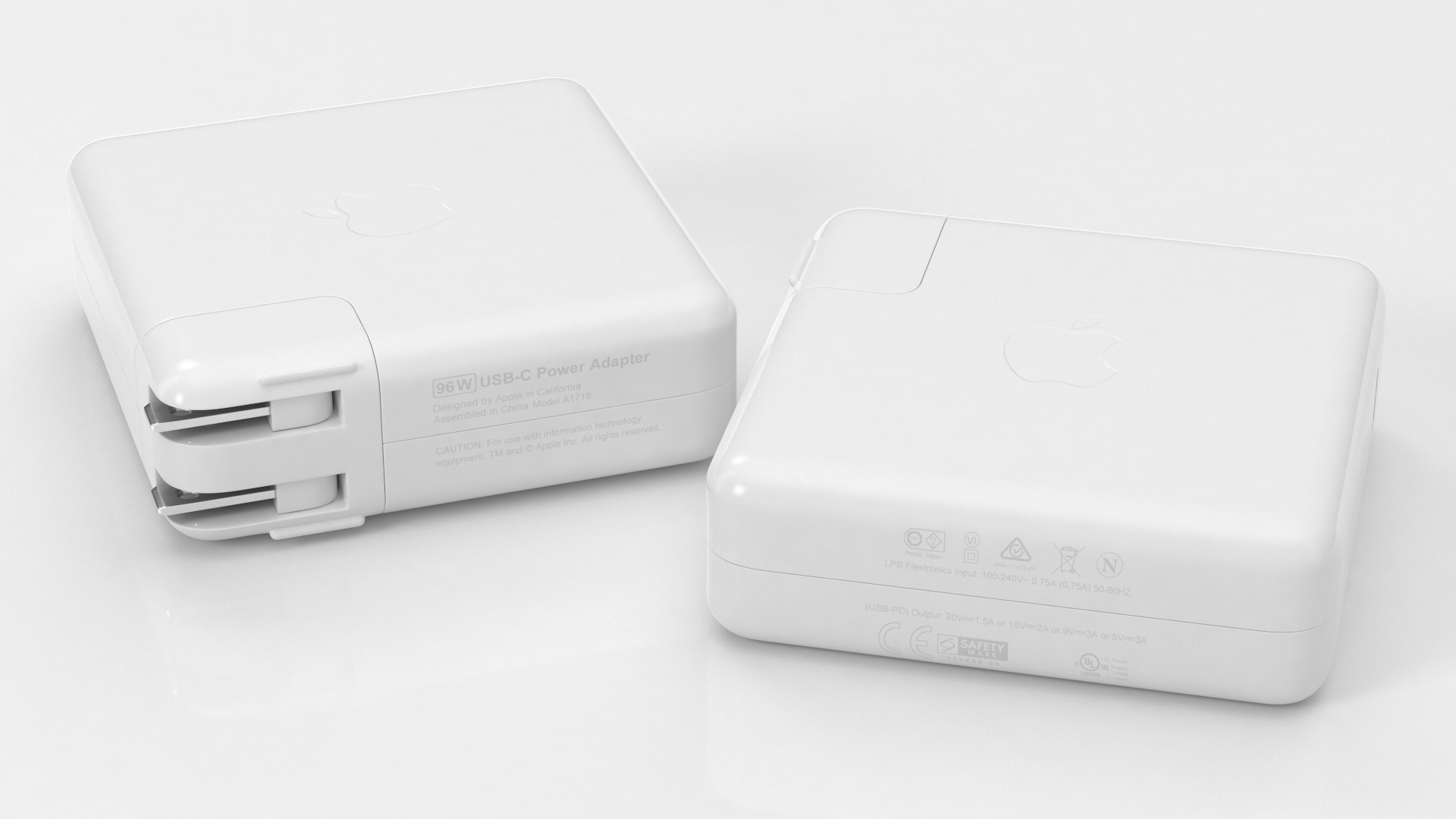 Apple 96W Usb Type C Power Adapter 3D model