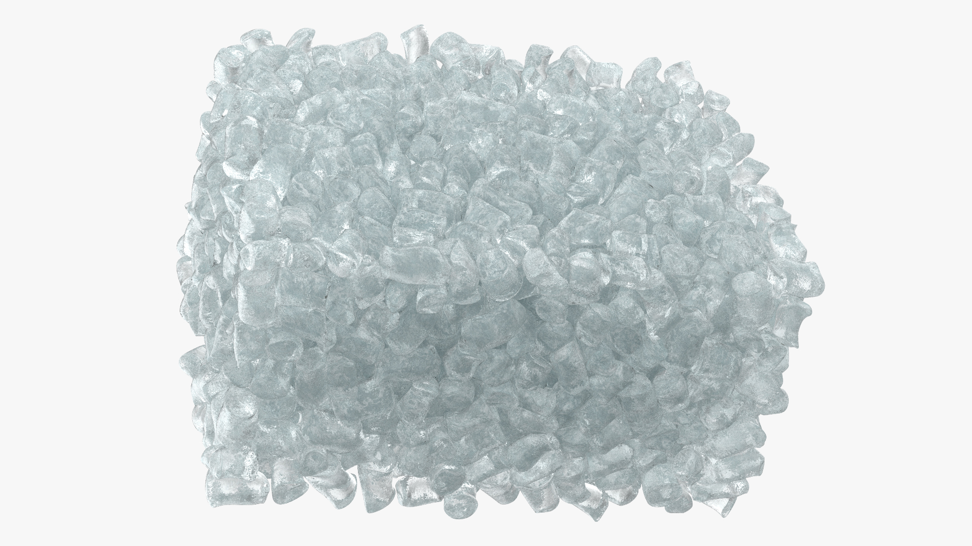 3D Ice Maker Tray with Ice model
