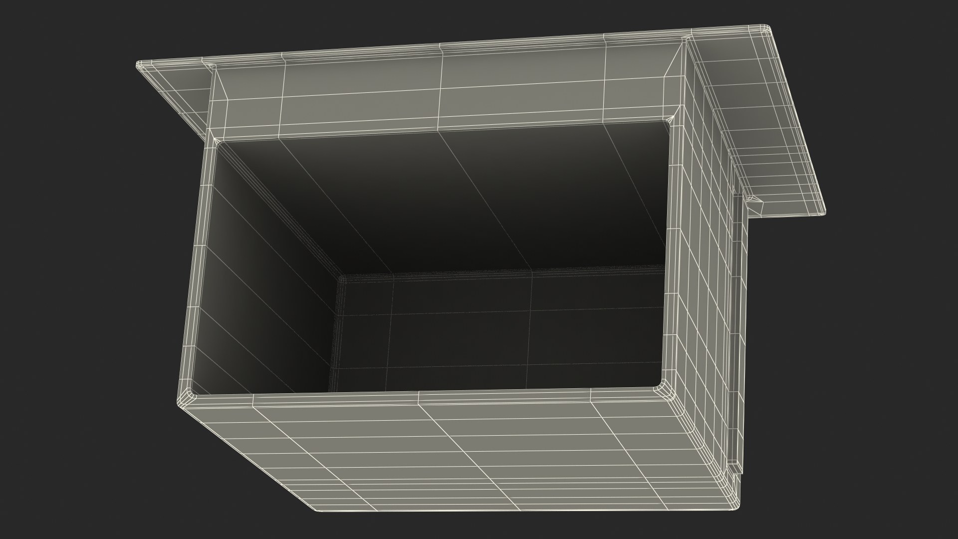 3D Ice Maker Tray with Ice model