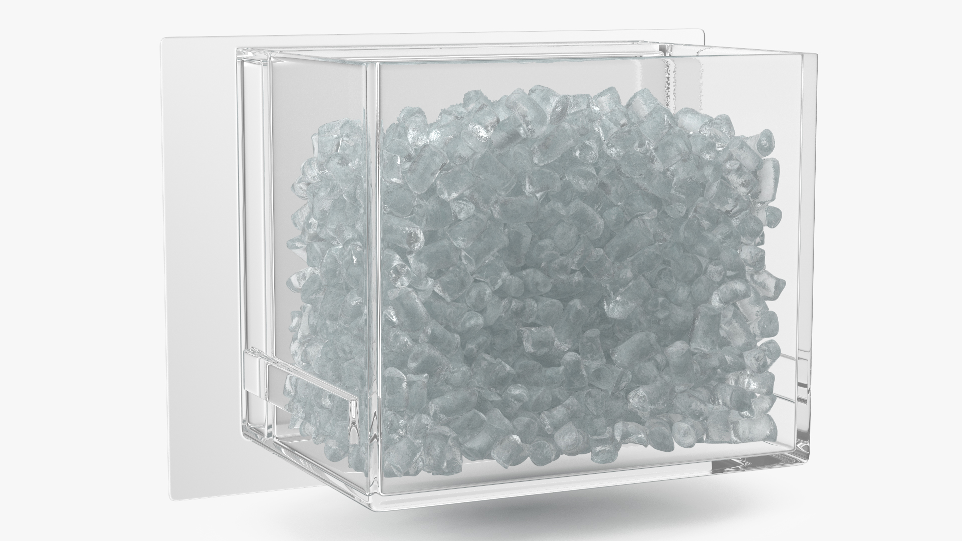 3D Ice Maker Tray with Ice model