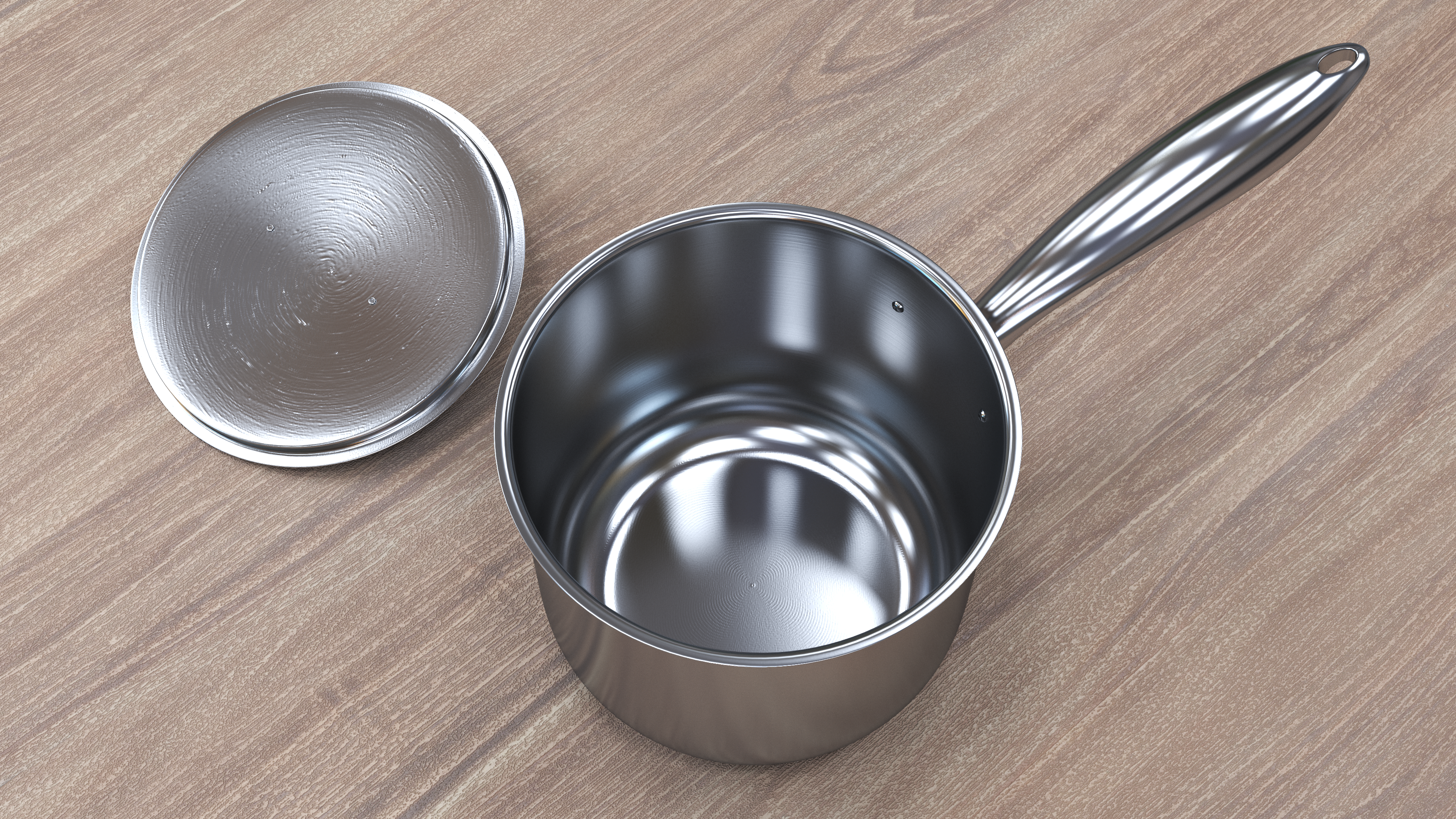 Stainless Steel Saucepan, view 7