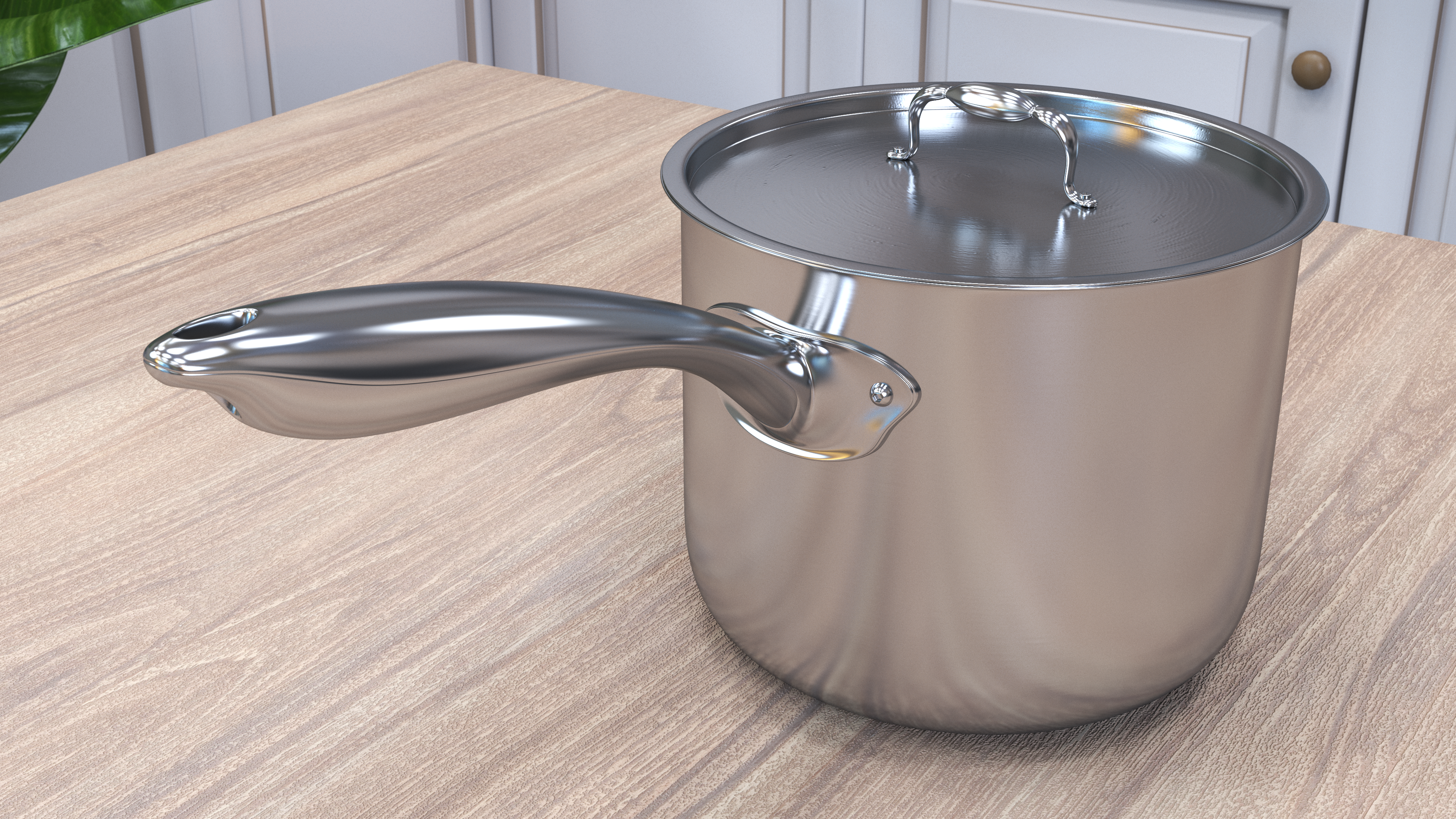 Stainless Steel Saucepan, view 3