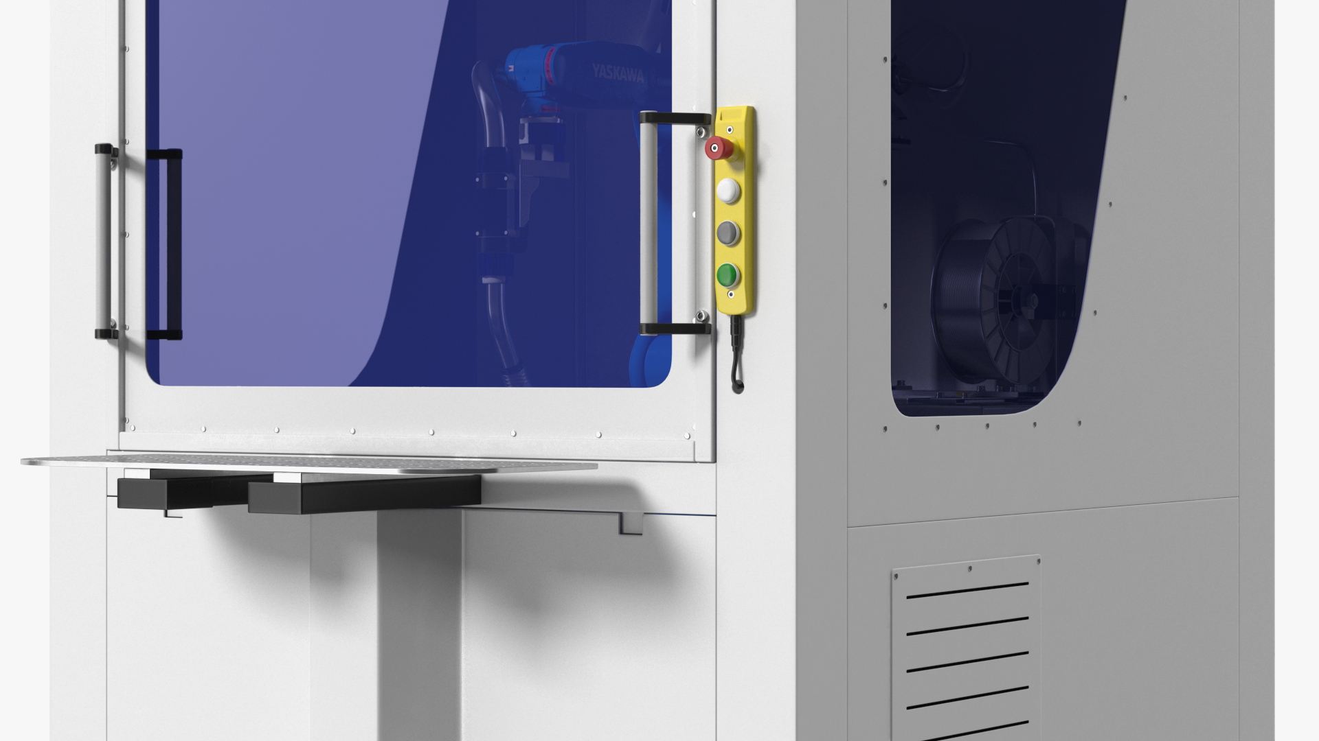 Yaskawa Motoman ArcWorld RS Mini Arc Welding Cell 3D model