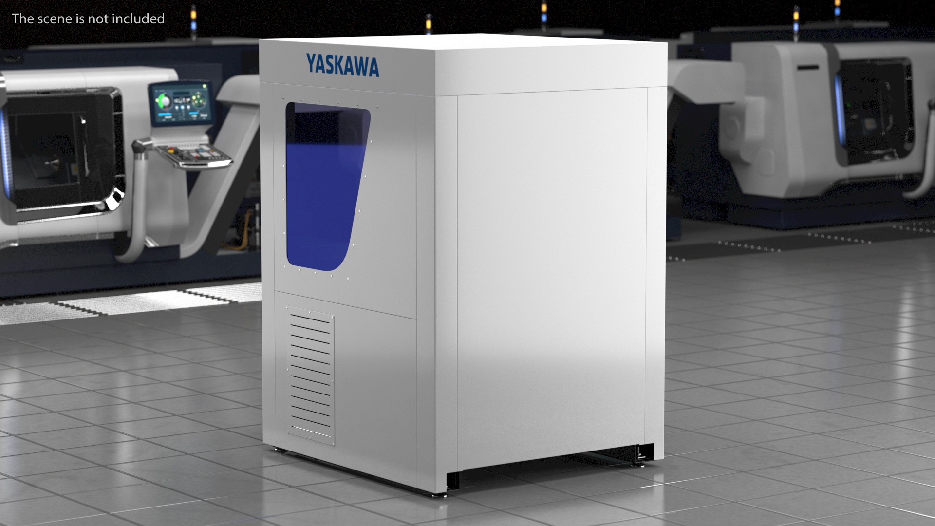 Yaskawa Motoman ArcWorld RS Mini Arc Welding Cell 3D model