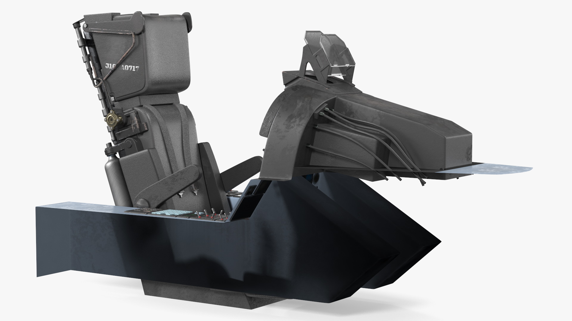 Chengdu J10 A Vigorous Dragon Cockpit 3D
