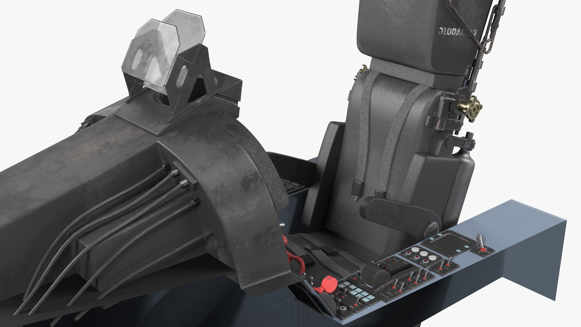 Chengdu J10 A Vigorous Dragon Cockpit 3D
