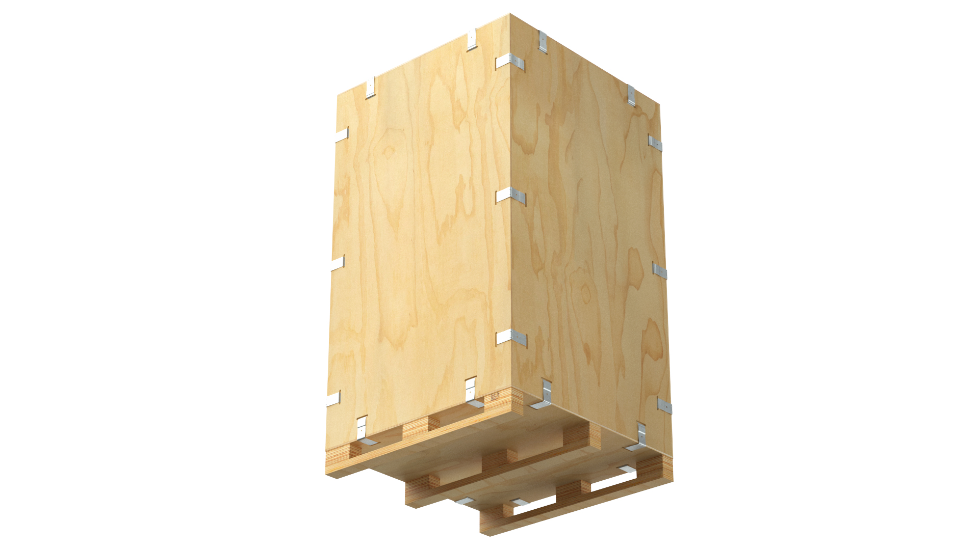 3D model Heavy Duty Shipping Crate