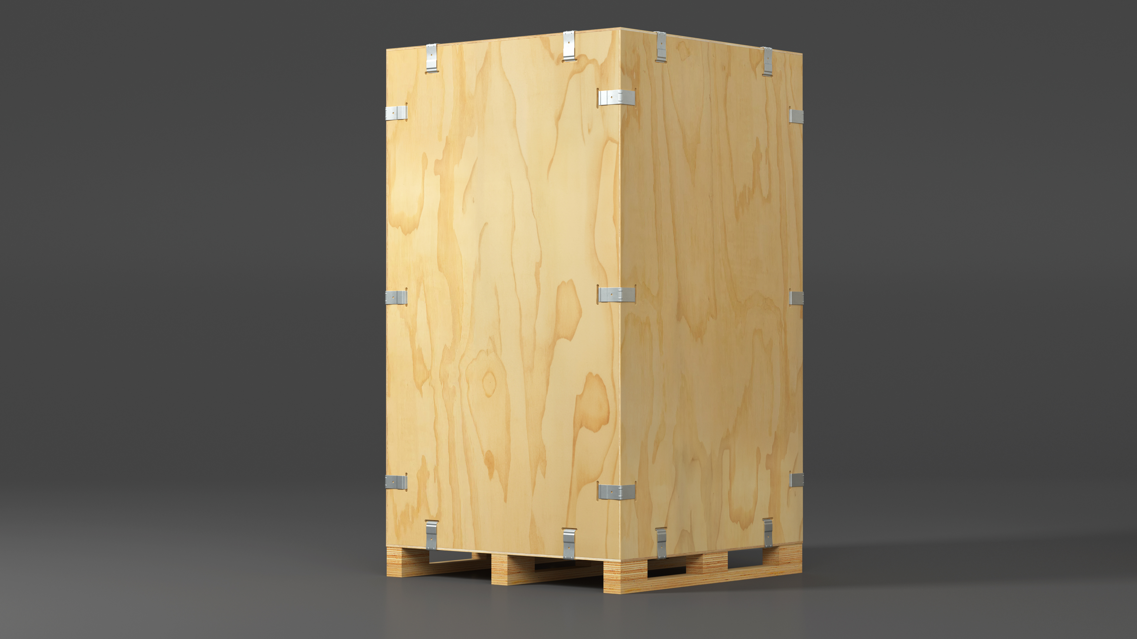 3D model Heavy Duty Shipping Crate