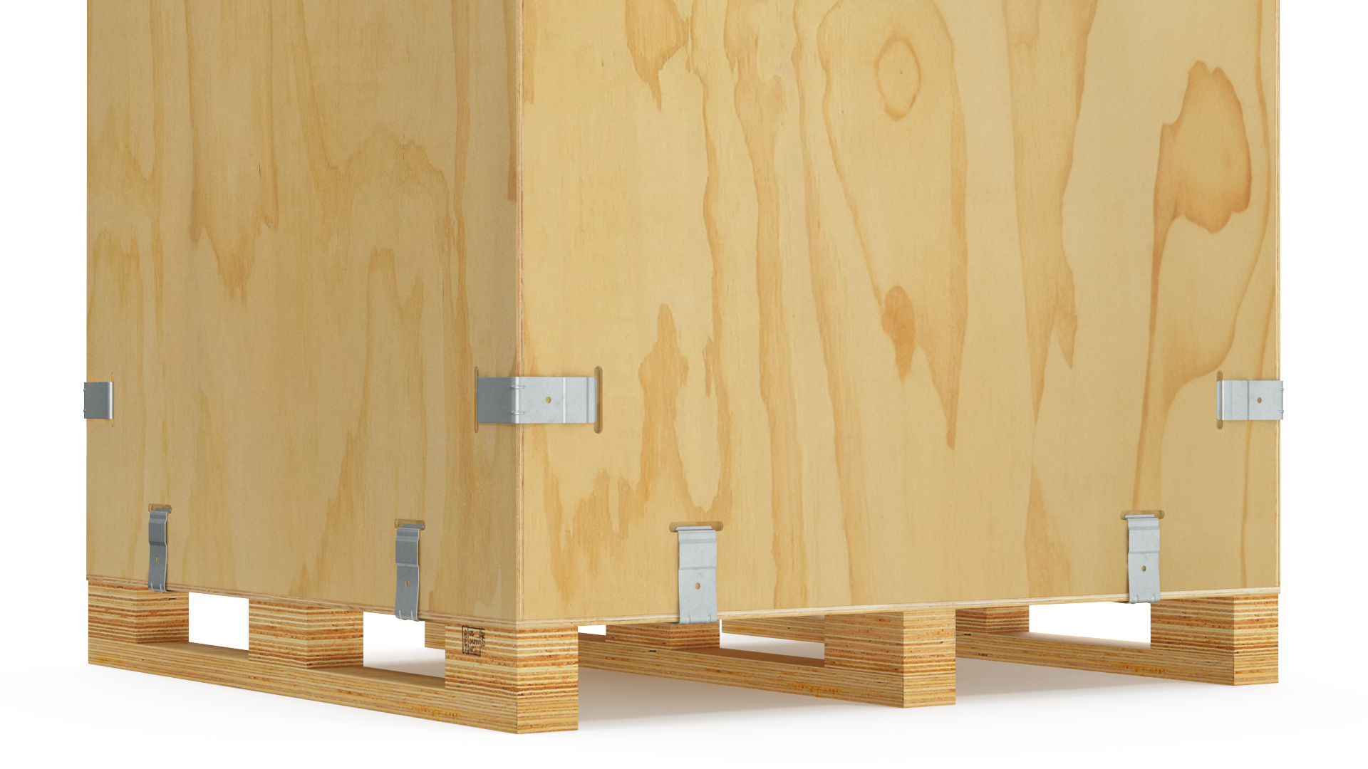 3D model Heavy Duty Shipping Crate