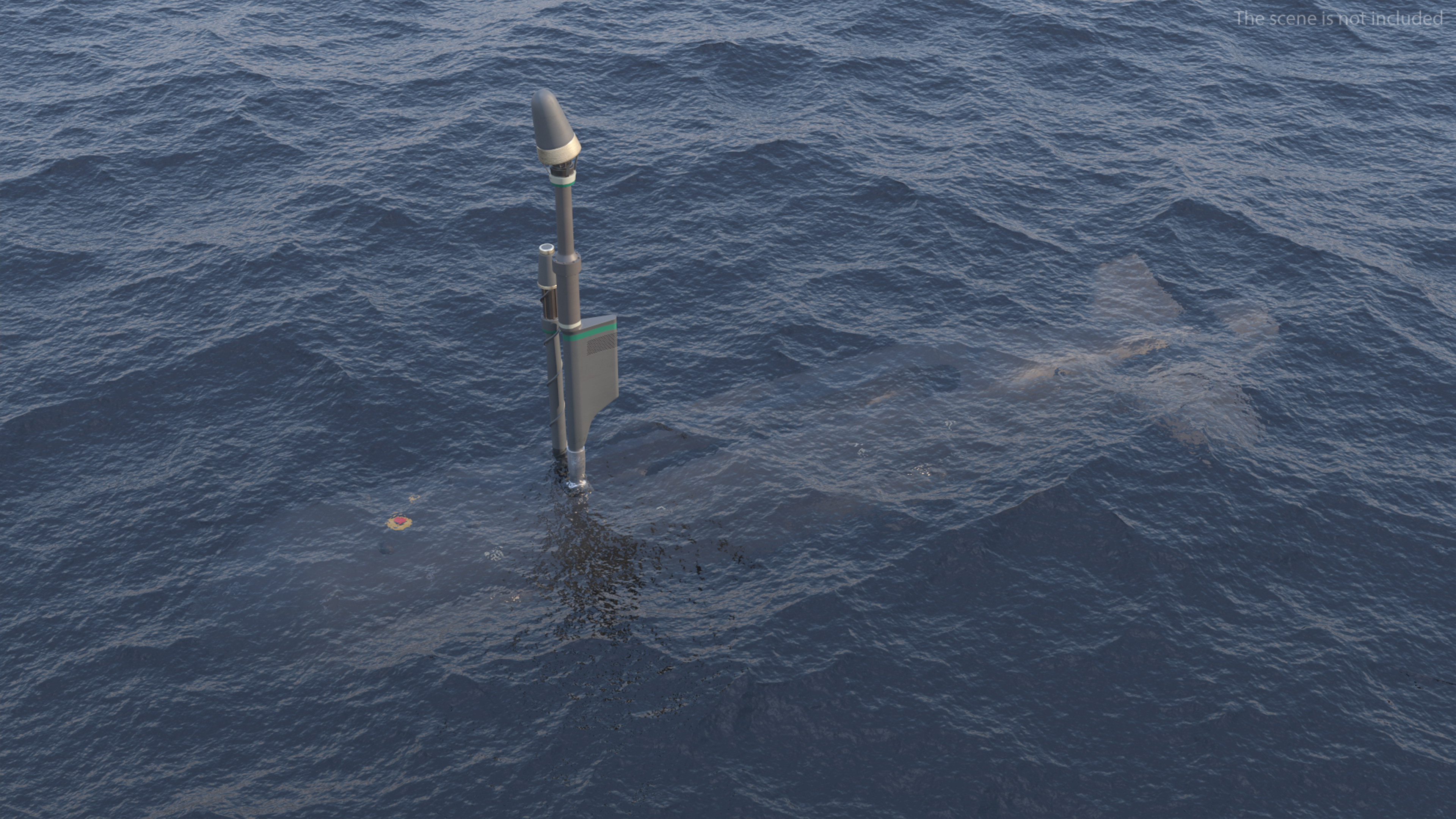 3D model Boeing Orca AUV