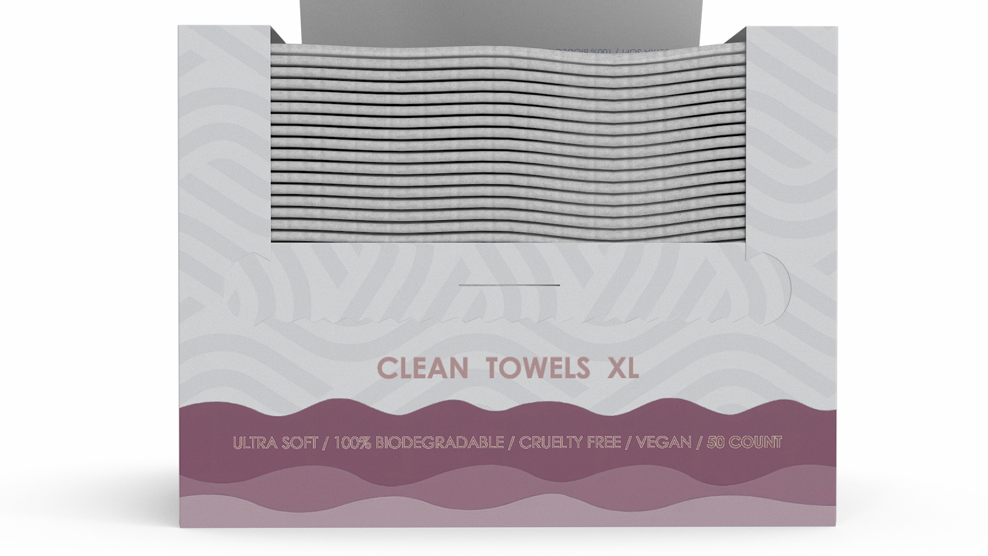 3D Pack of Clean Paper Towels