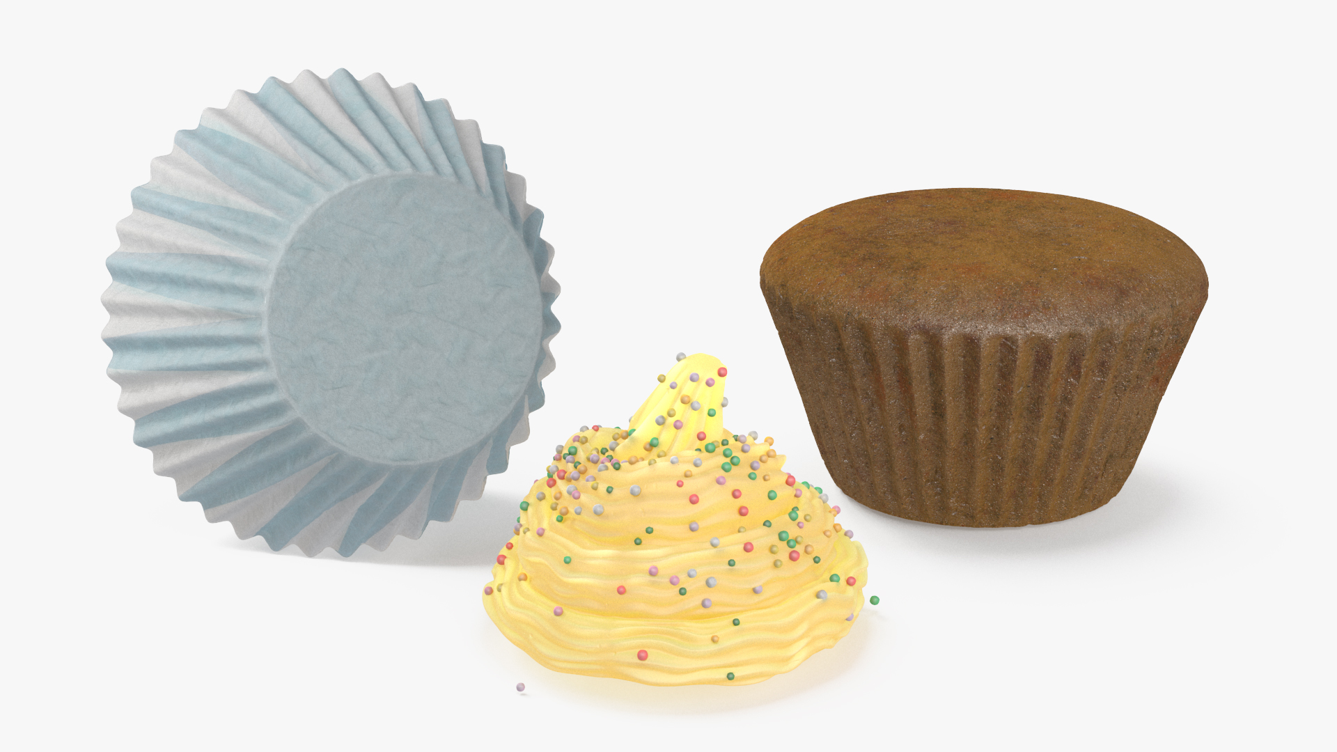 3D model Cupcake Dessert