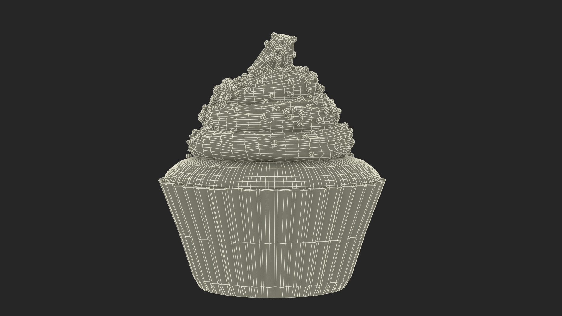 3D model Cupcake Dessert