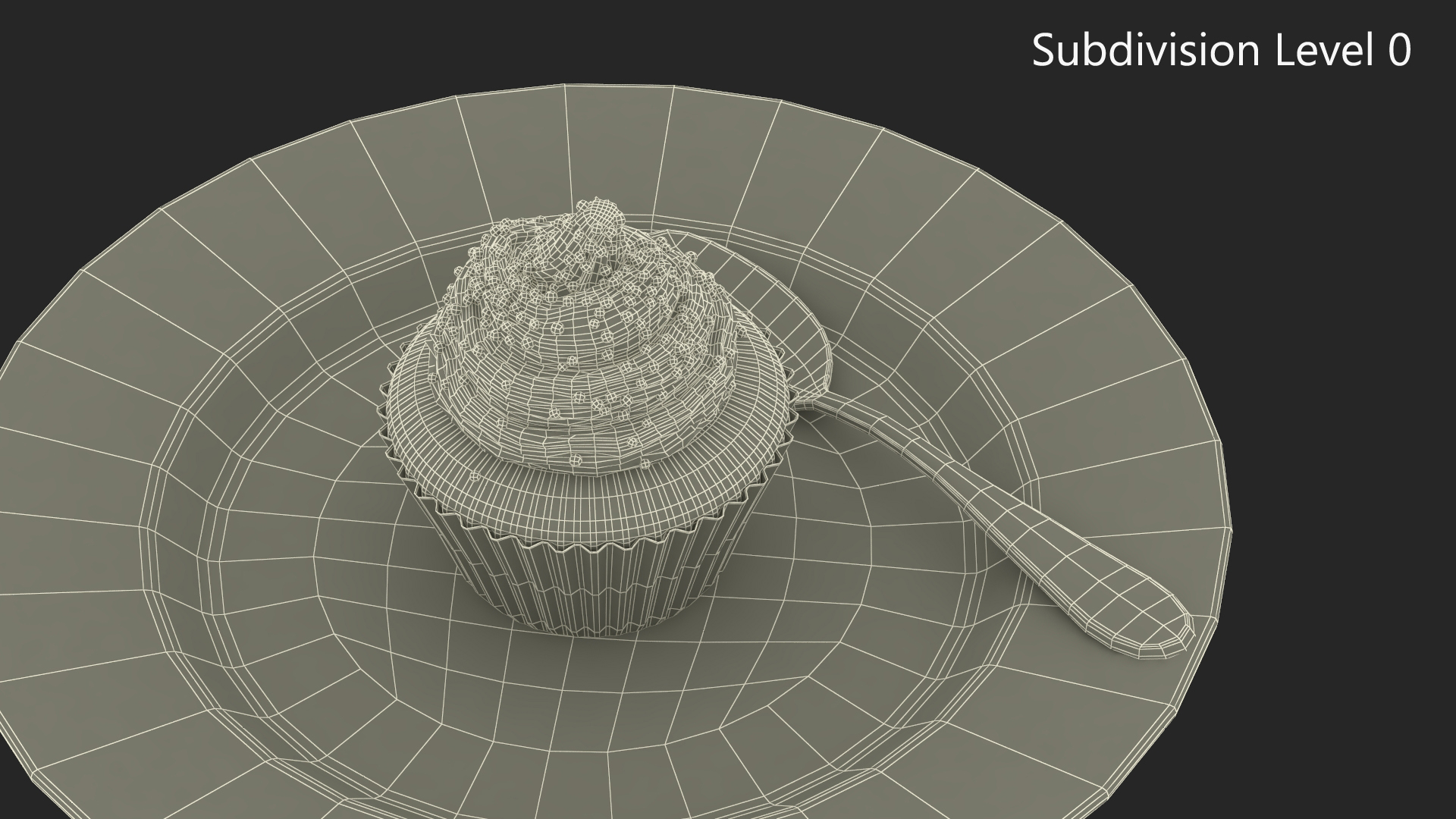 3D model Cupcake Dessert