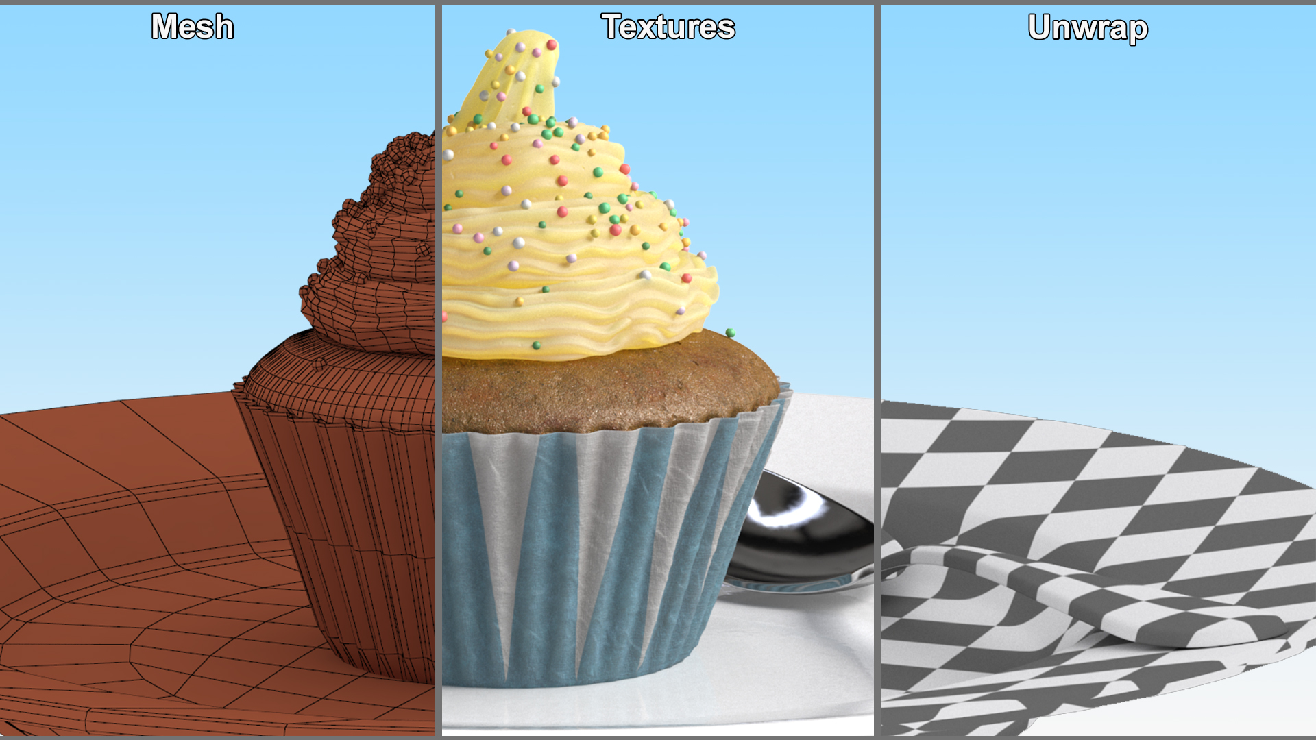 3D model Cupcake Dessert