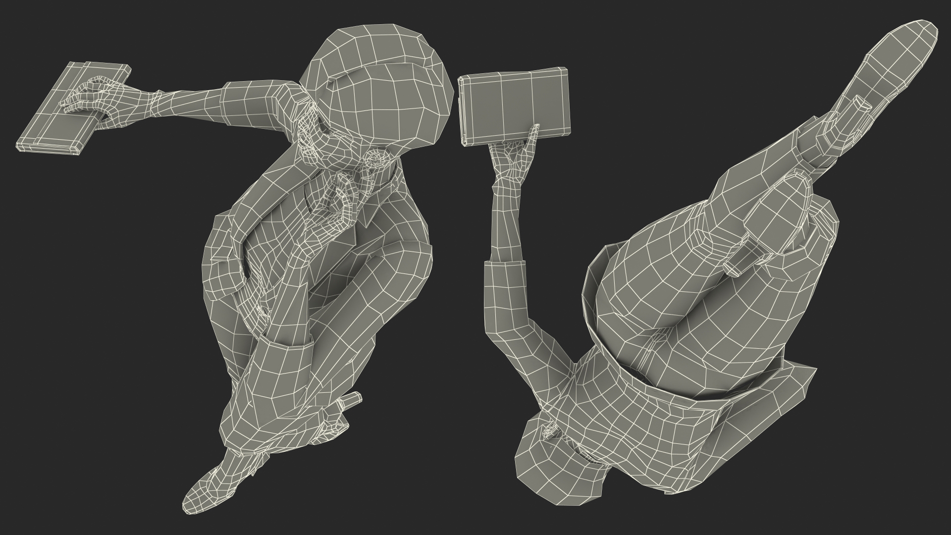 3D model Asian Streetwear Fashion Woman