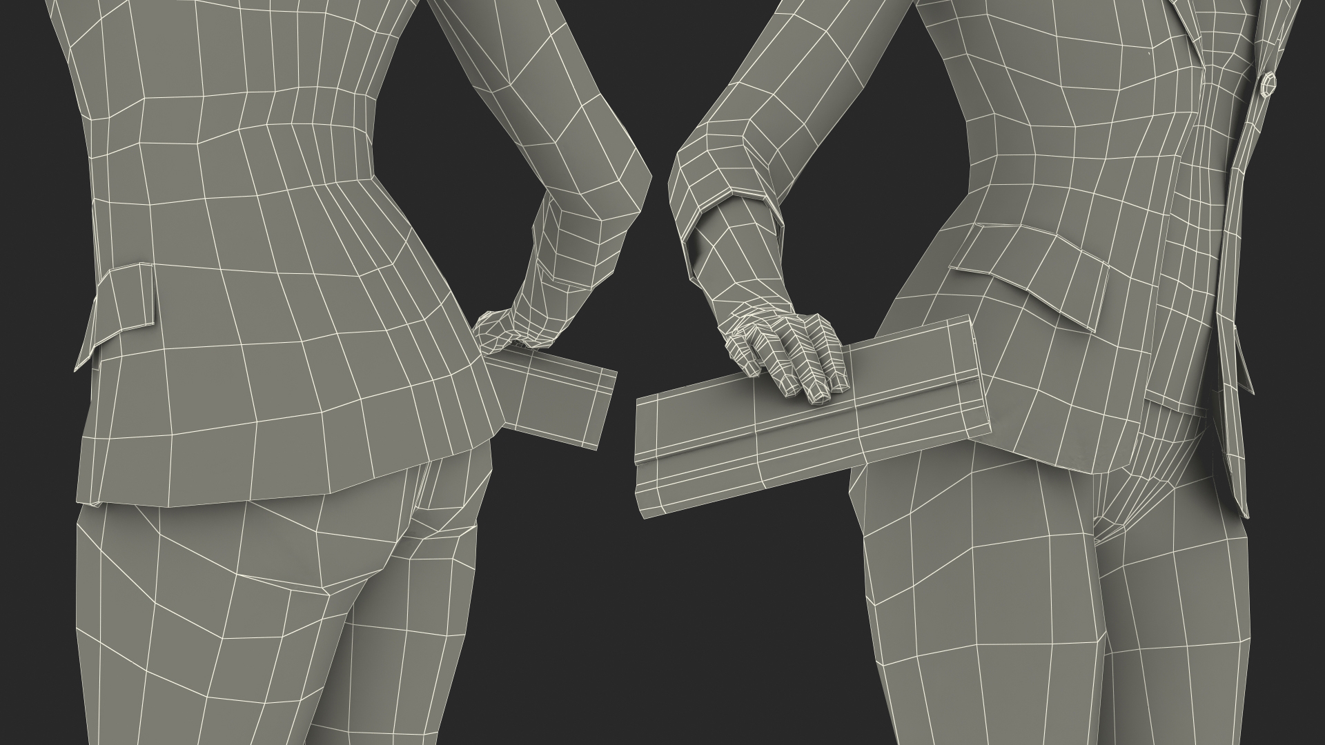 3D model Asian Streetwear Fashion Woman