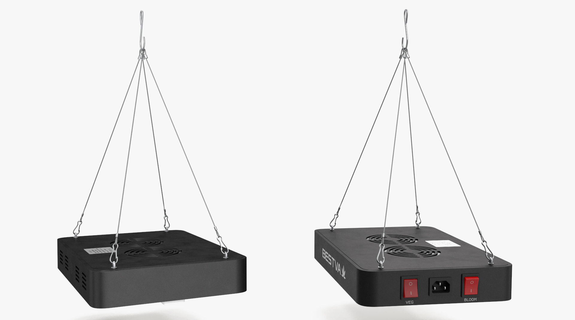 3D Led Hydroponic Grow Light Bestva 1000W model