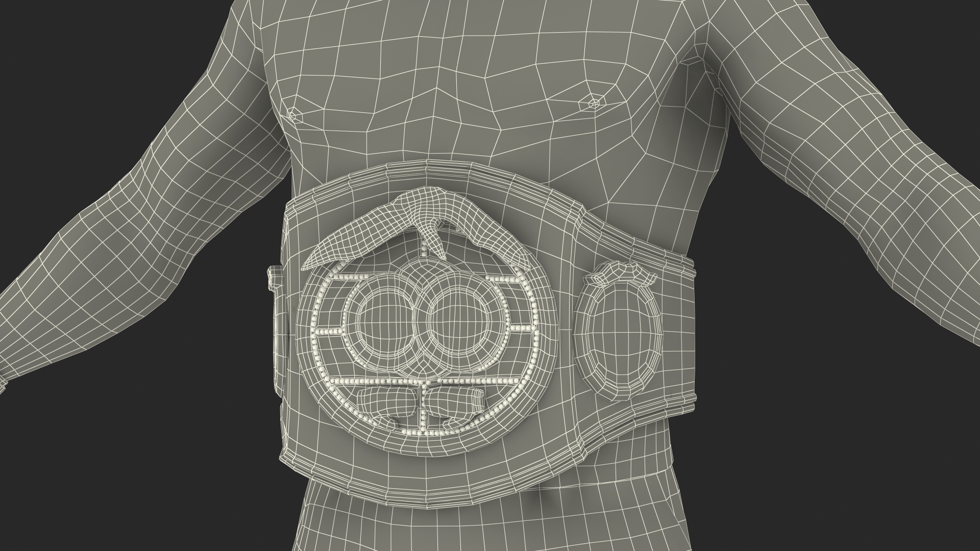 3D International Boxing Federation Champion Rigged for Maya