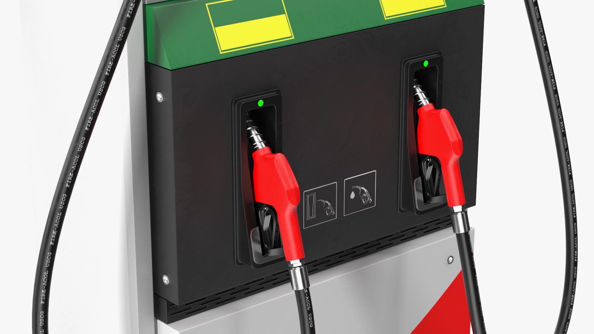 Fuel Pump Four Nozzles 3D