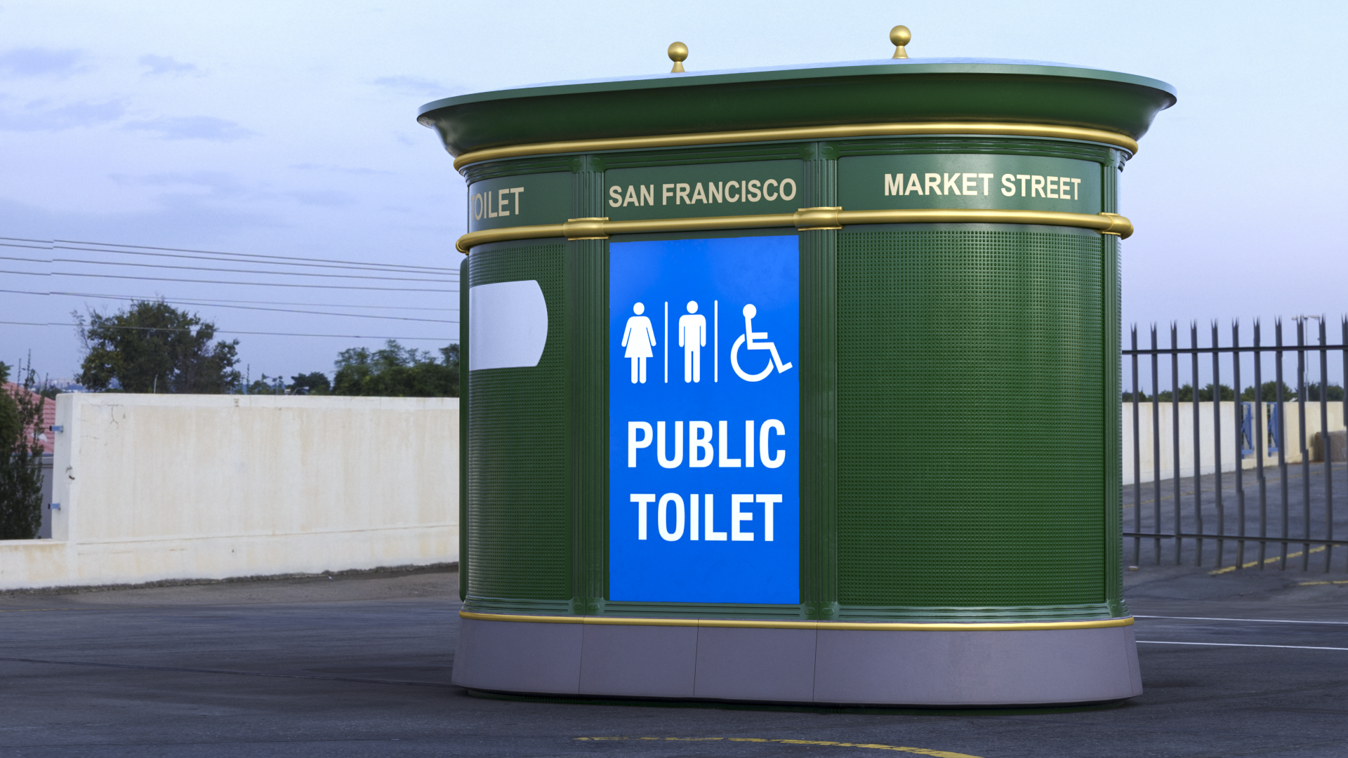 Public Toilet, view 4