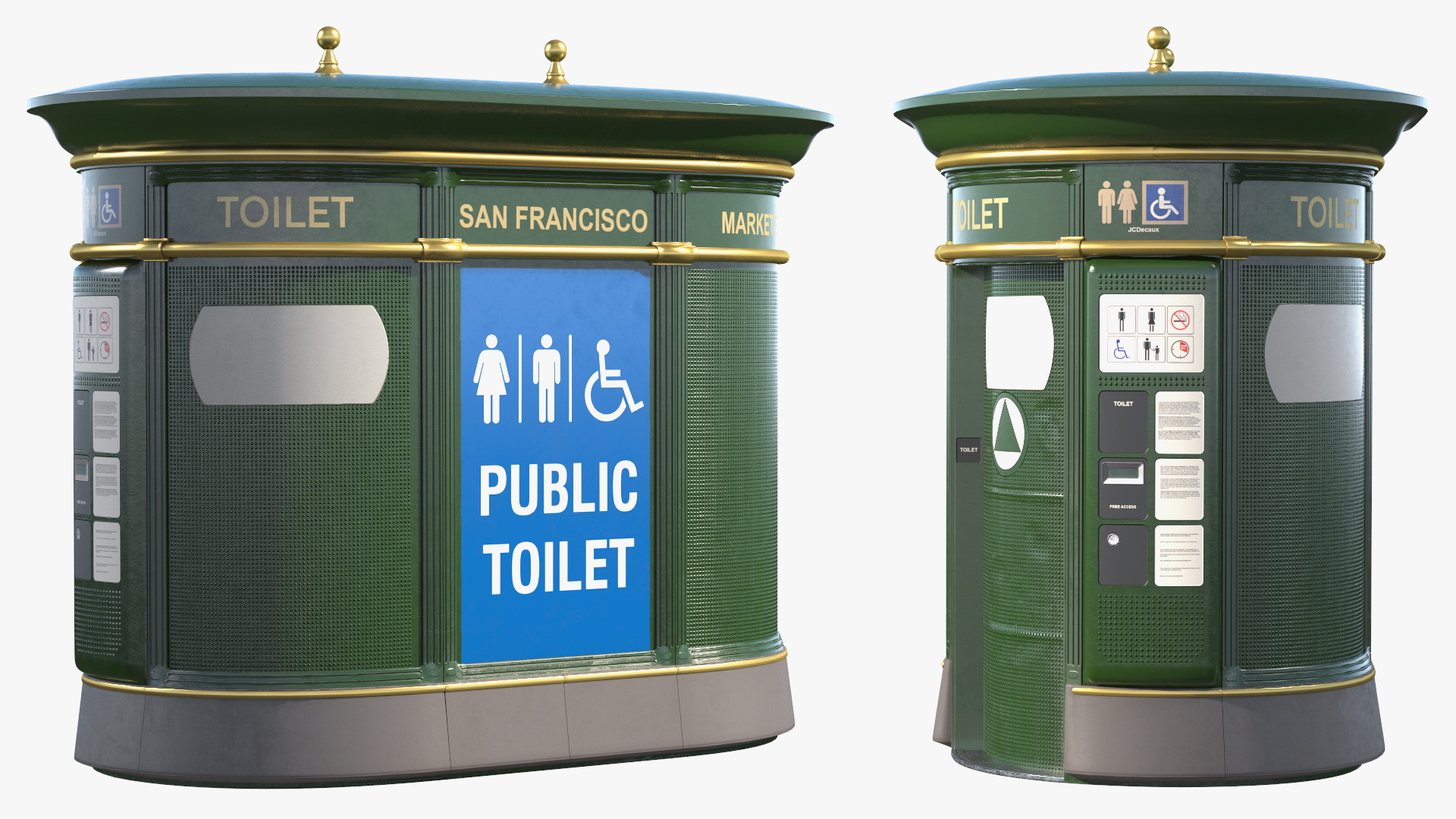 San Francisco Public Toilet 3D