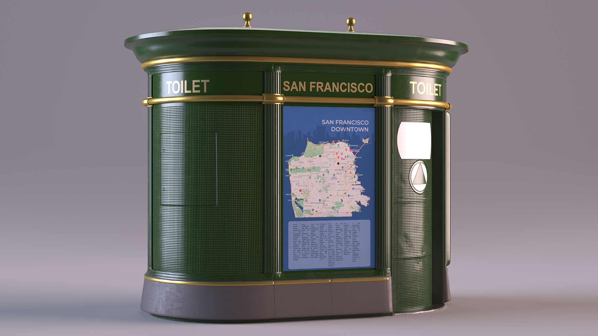 San Francisco Public Toilet 3D