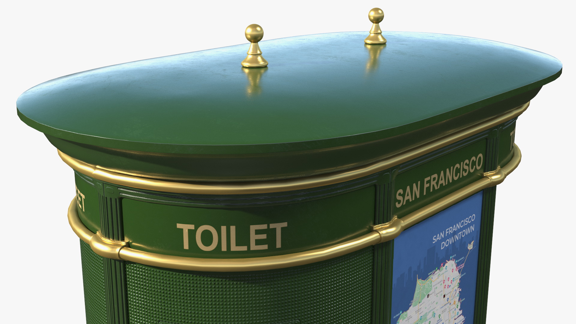 San Francisco Public Toilet 3D