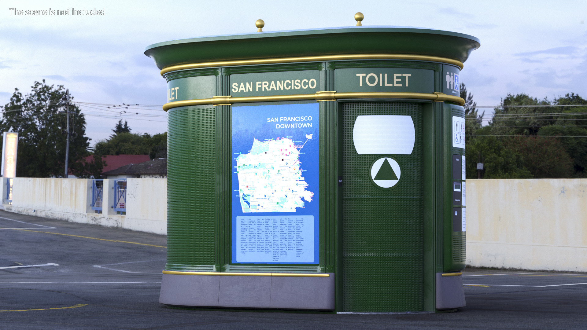 San Francisco Public Toilet 3D