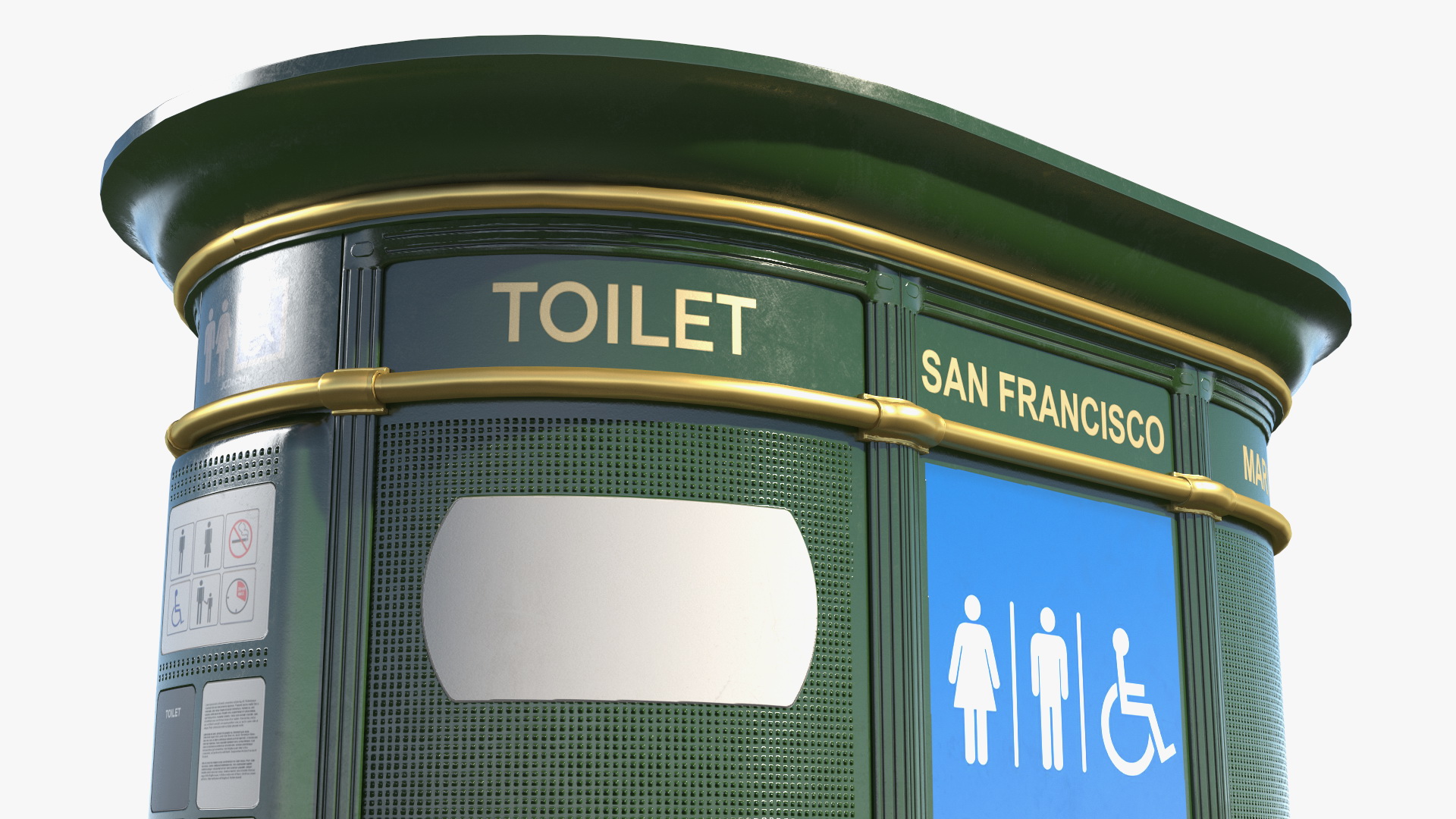 San Francisco Public Toilet 3D