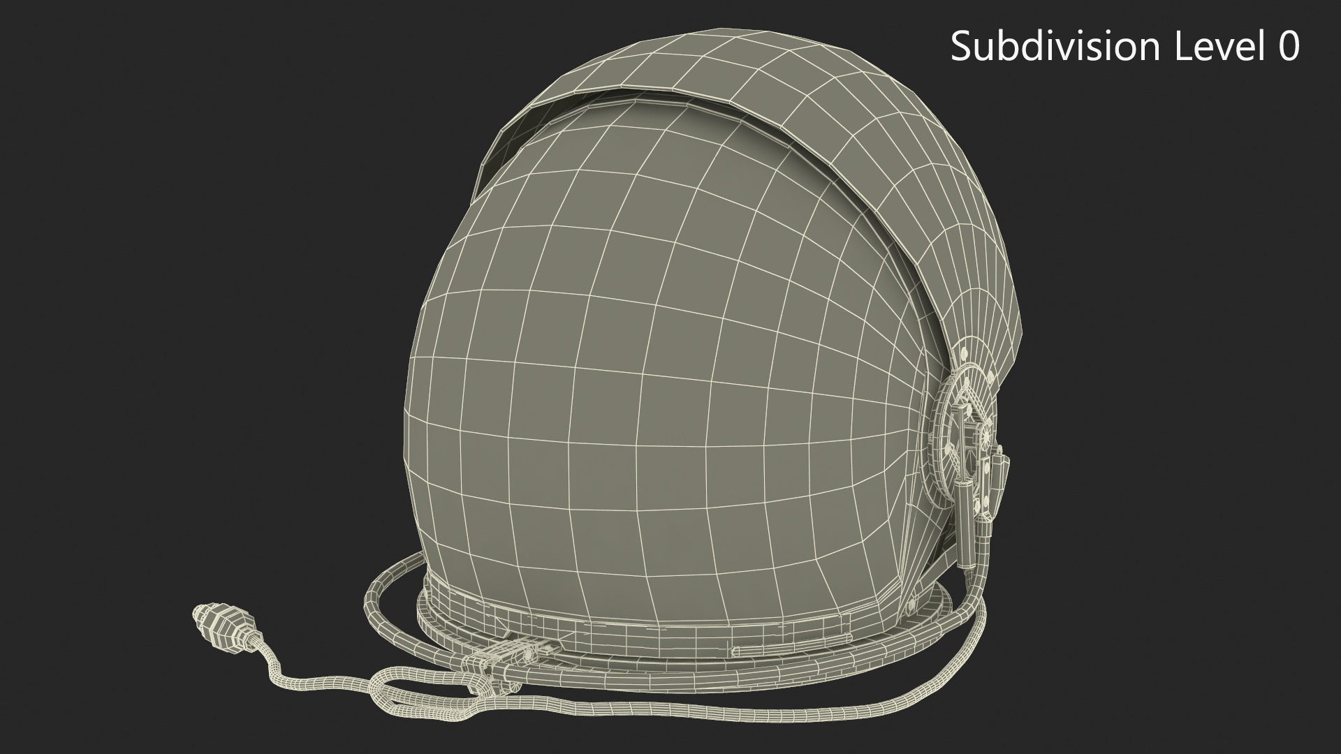 3D Astronaut Helmet