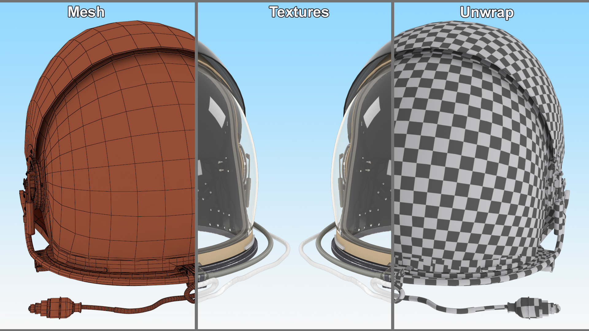 3D Astronaut Helmet