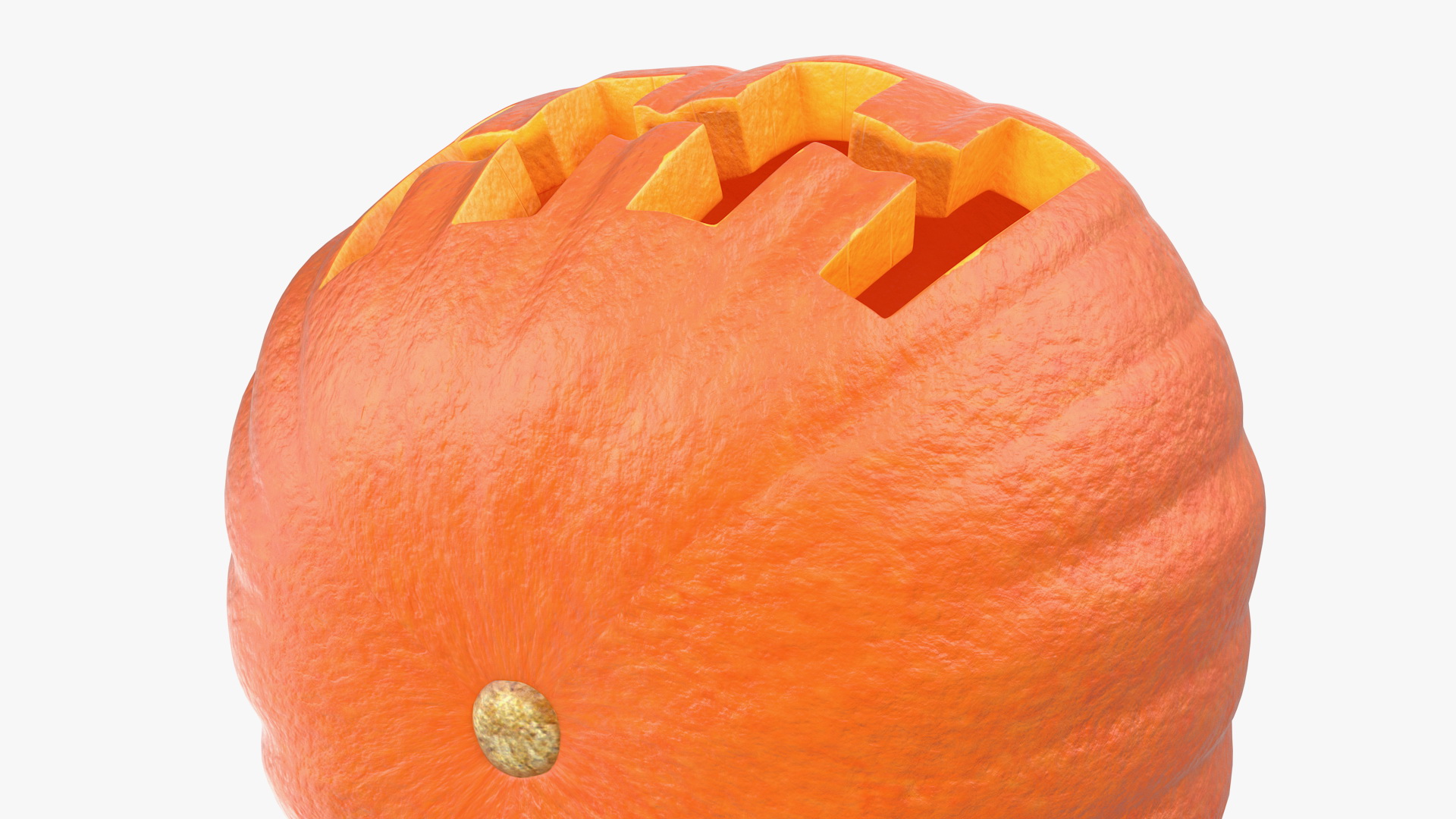 3D Halloween Pumpkinhead
