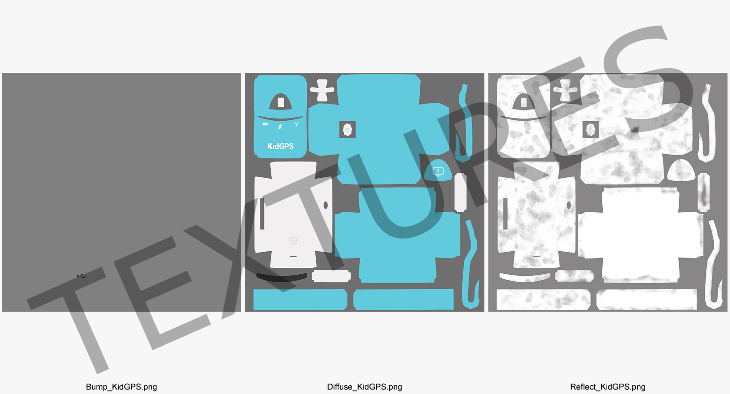 3D Tracker for Kids KidGPS model