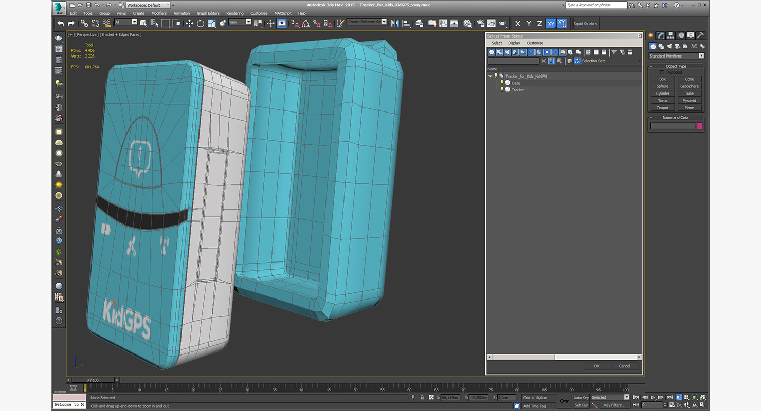 3D Tracker for Kids KidGPS model