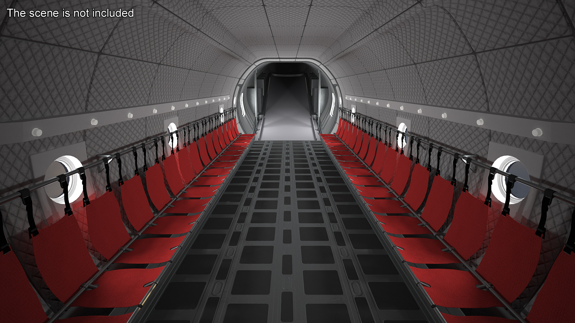 Aircraft Alenia C-27J Spartan Greece Rigged for Cinema 4D 3D