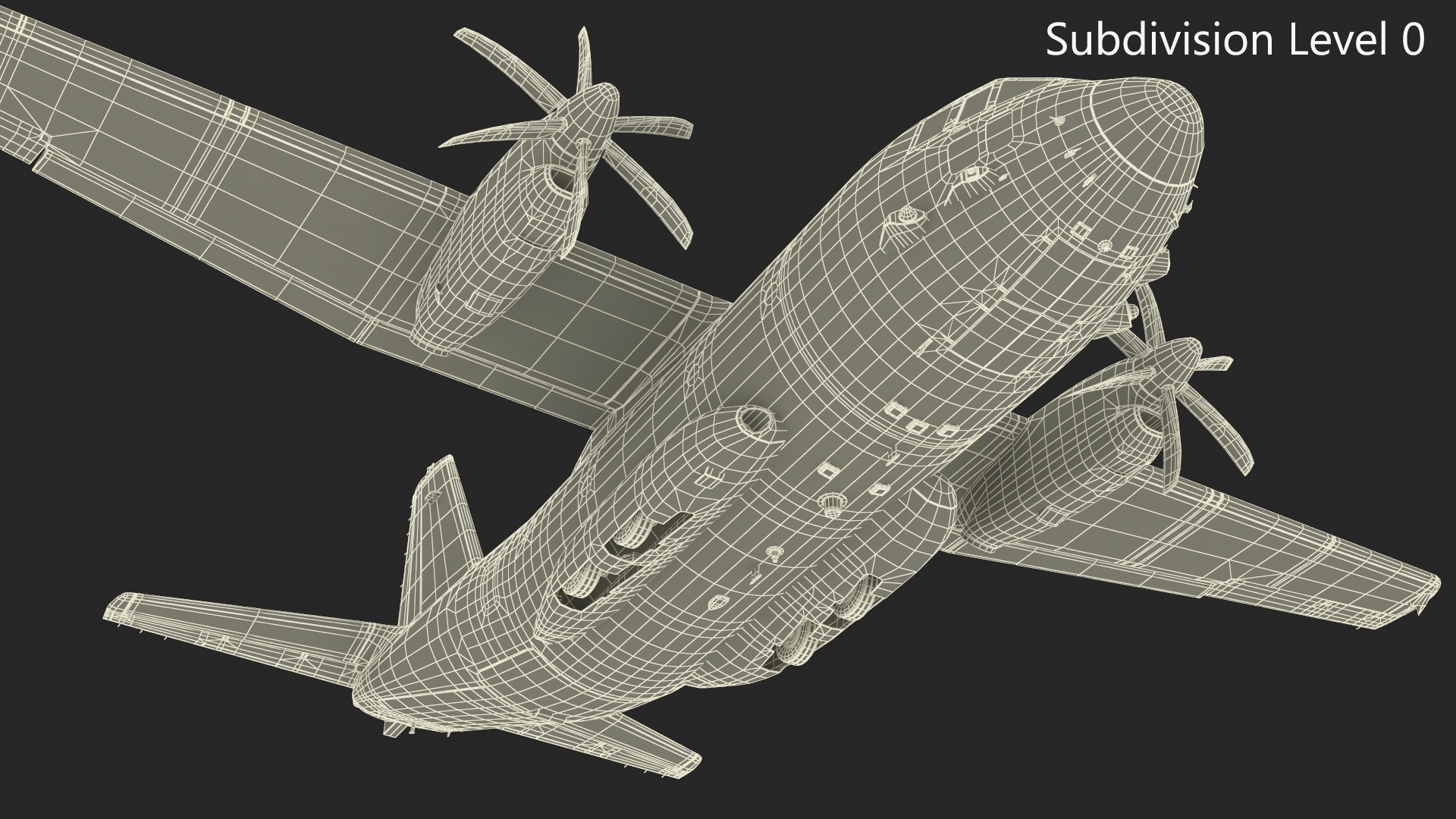 Aircraft Alenia C-27J Spartan Greece Rigged for Cinema 4D 3D