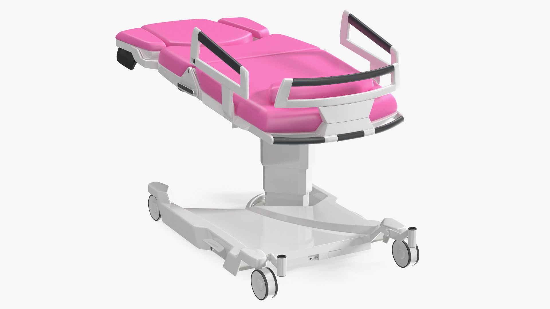 Childbirth Bed AVE 2 Pink Rigged 3D