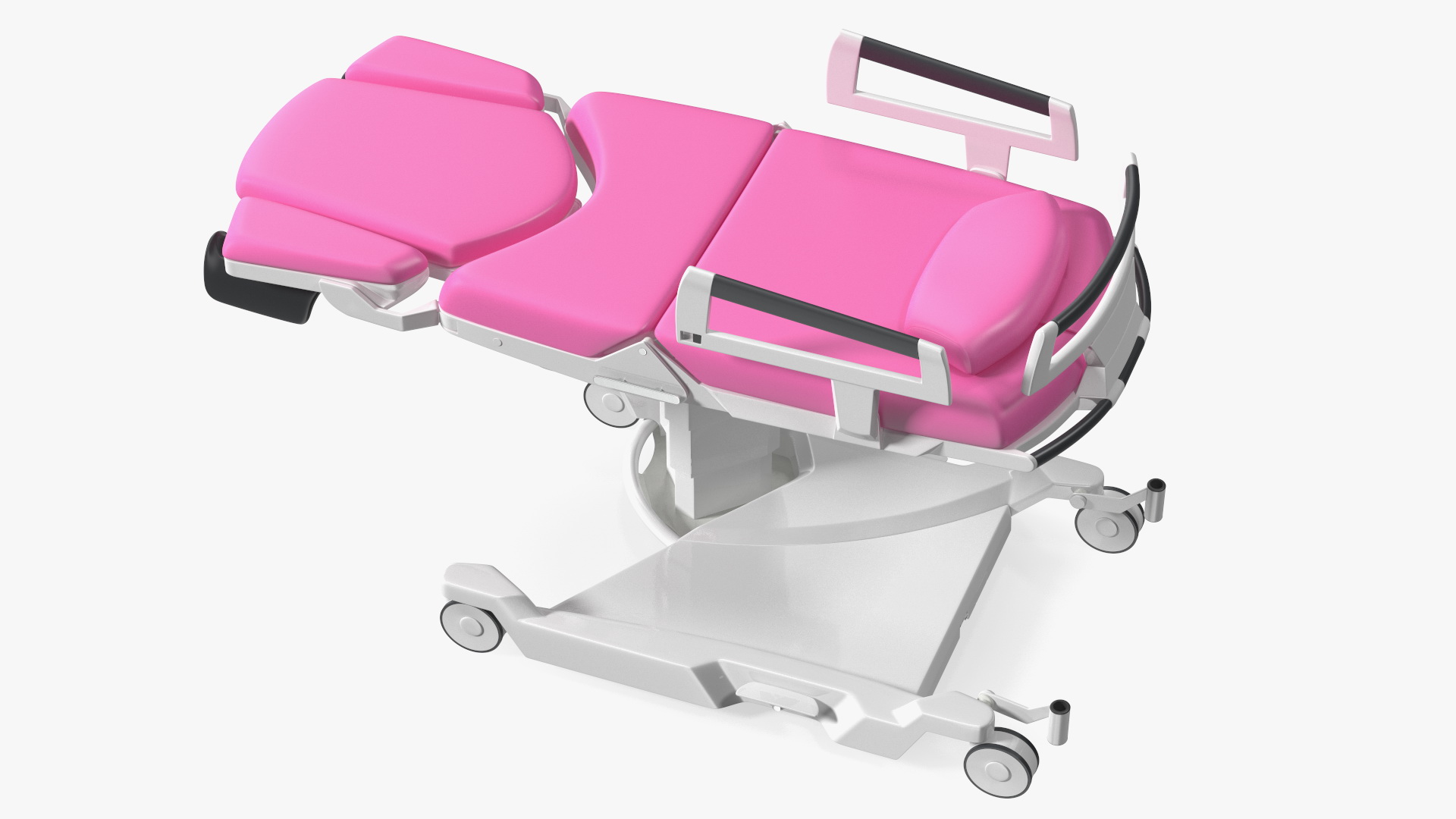 Childbirth Bed AVE 2 Pink Rigged 3D