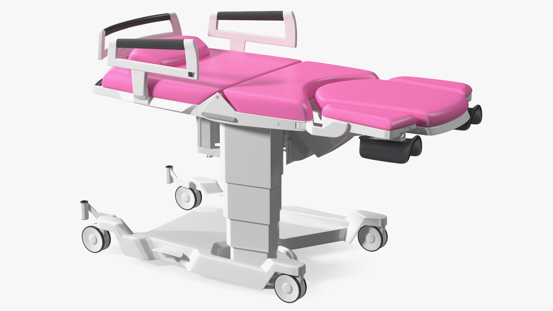 Childbirth Bed AVE 2 Pink Rigged 3D