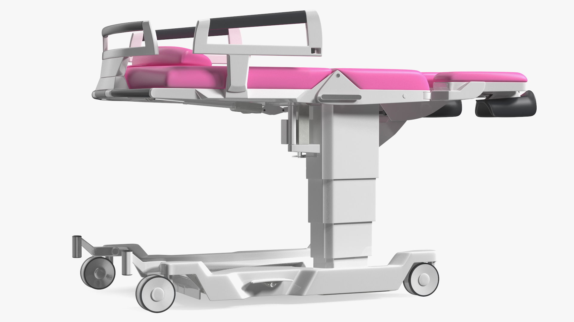 Childbirth Bed AVE 2 Pink Rigged 3D