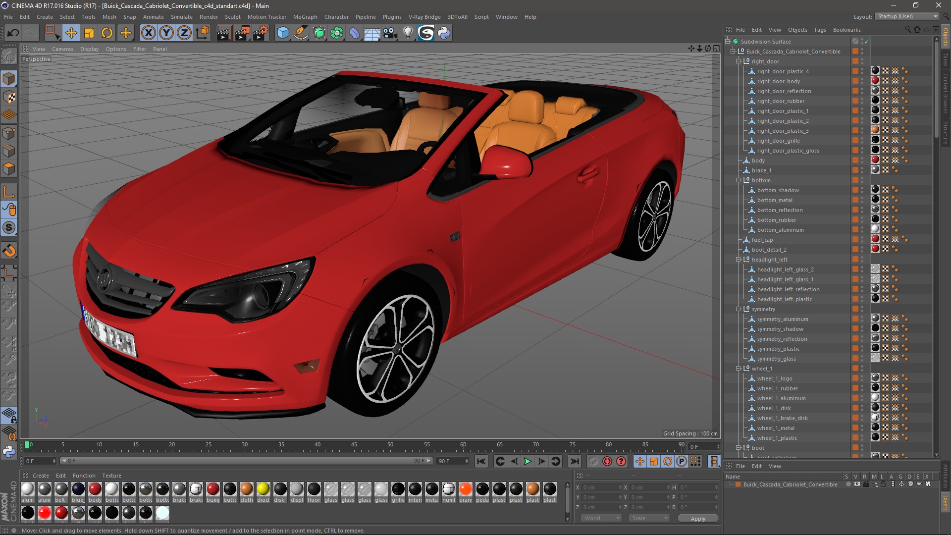 3D model Buick Cascada Cabriolet Convertible