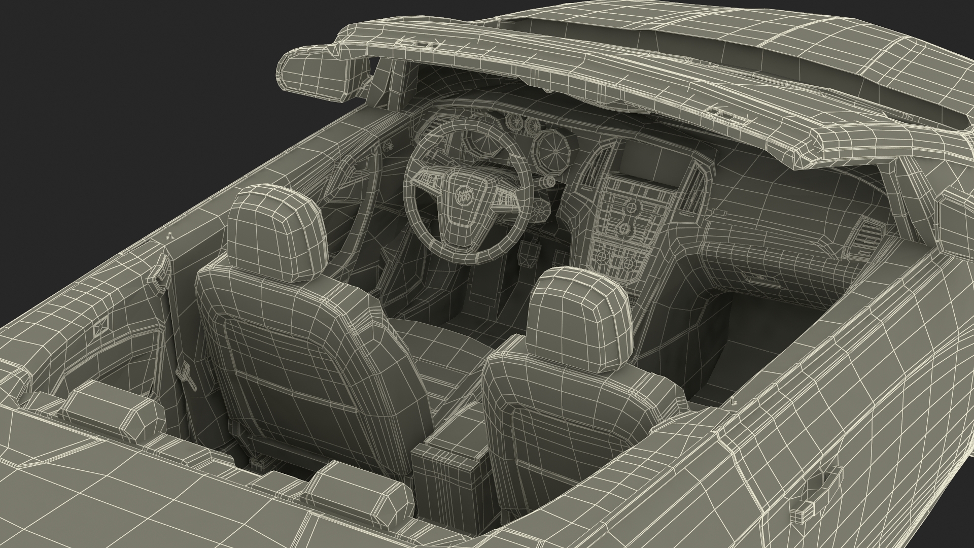 3D model Buick Cascada Cabriolet Convertible