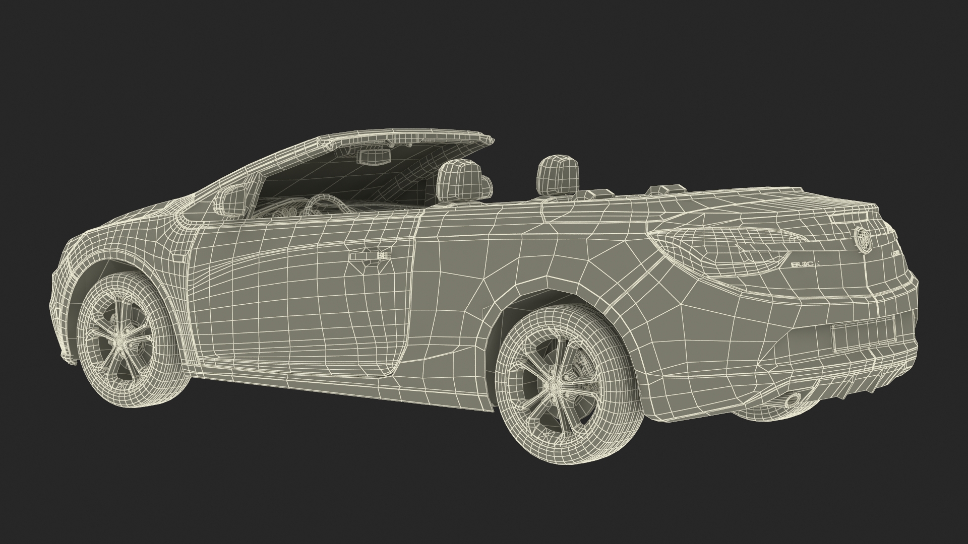3D model Buick Cascada Cabriolet Convertible