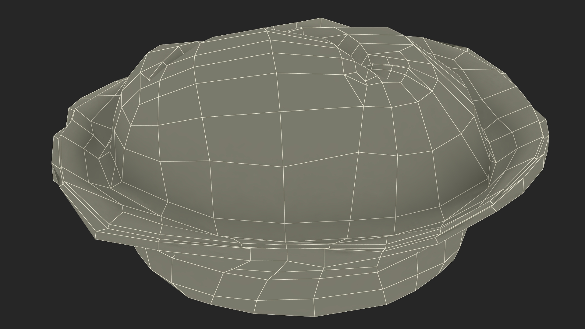 3D model Pelmeni Dumpling Raw