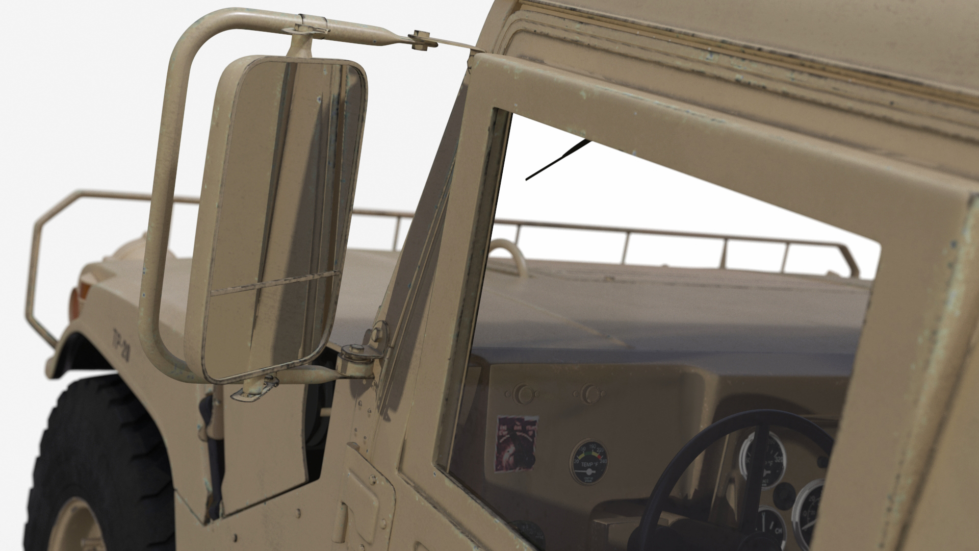 3D Military Humvee Vehicle model